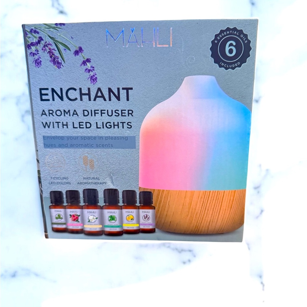Mahli Enchant Aroma Diffuser with LED Lights